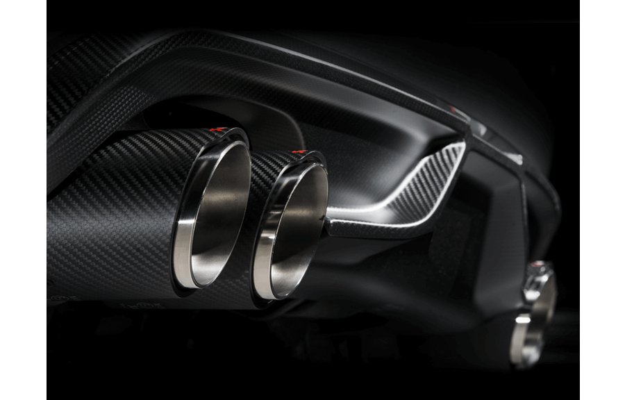 Akrapovic Evolution Line, BMW X5M X6M F8x S63 Artikelnummer: S-BM/T/1