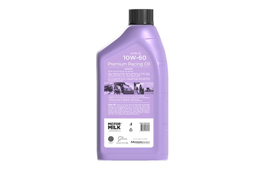 MOTOR MILK® PREMIUM 10W60 A3/B4, 1L Bottle Artikelnummer: 110250004