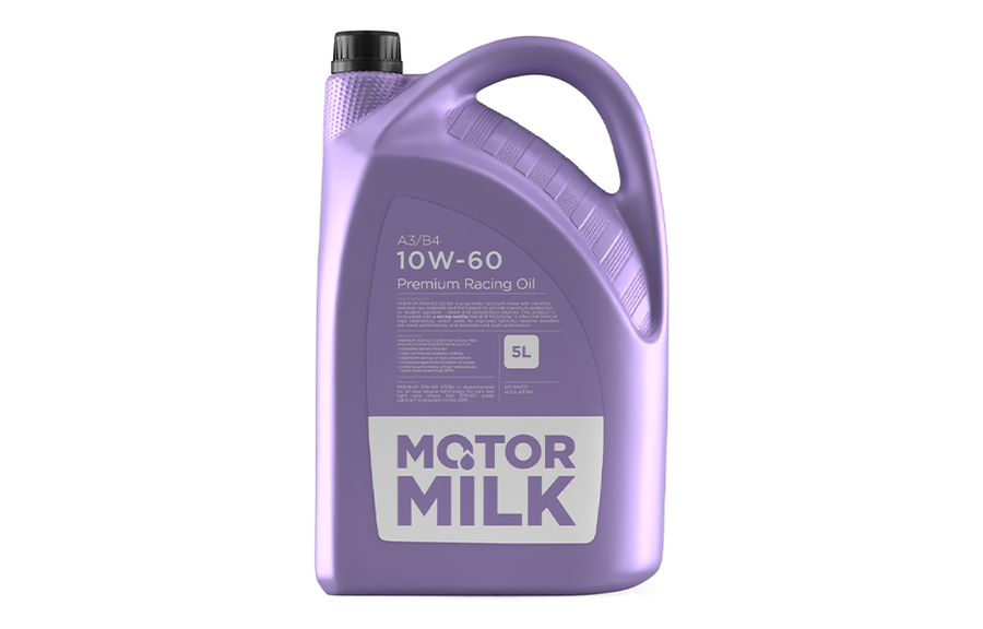 MOTOR MILK® PREMIUM 10W60 A3/B4, 5L Bottle Artikelnummer: 110250008