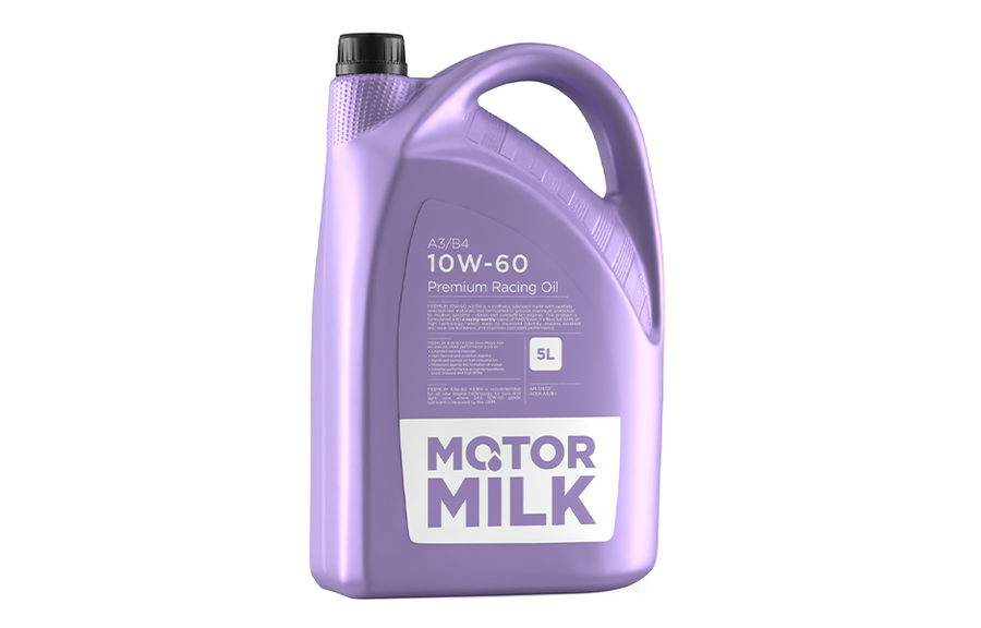 MOTOR MILK® PREMIUM 10W60 A3/B4, 5L Bottle Artikelnummer: 110250008