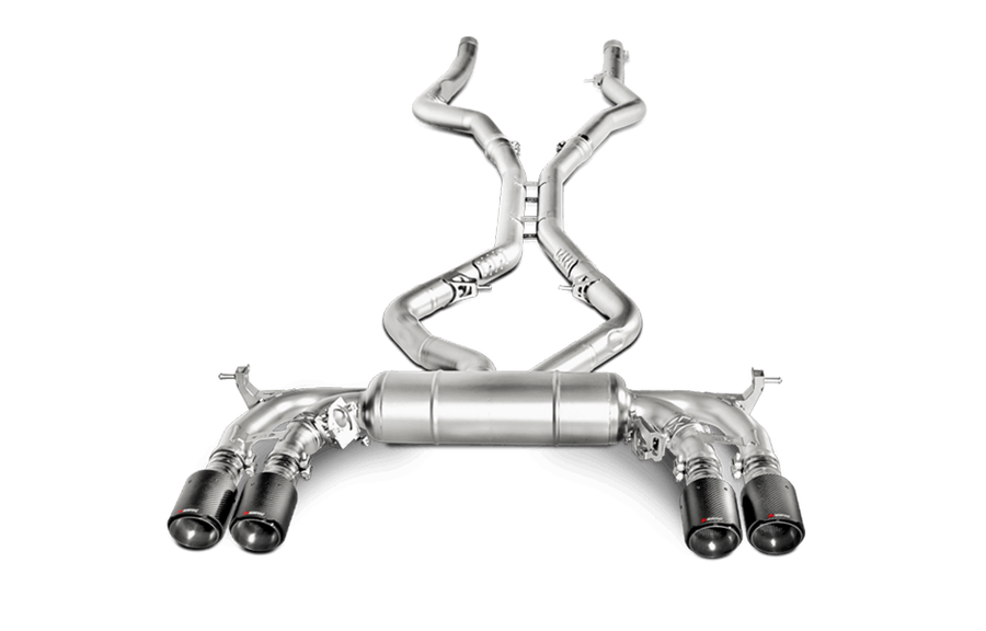 Akrapovic Evolution Line, BMW X5M X6M F8x S63 Artikelnummer: S-BM/T/1
