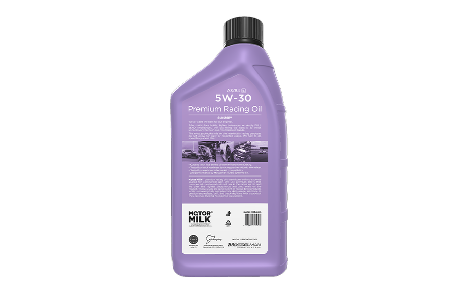 MOTOR MILK® PREMIUM 5W30 A3/B4, 1L Bottle Artikelnummer: 110250001