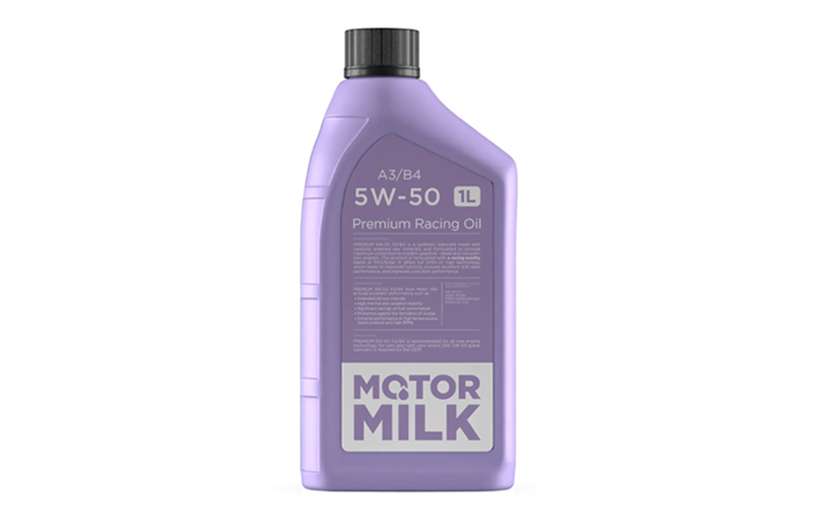 MOTOR MILK® PREMIUM 5W50 A3/B4, 1L Bottle Artikelnummer: 110250003