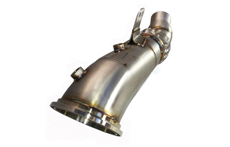 Evolution Racewerks Catted Downpipe, BMW B58 Artikelnummer: BM-EXH027SCAT-OPF