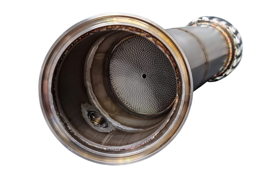 Evolution Racewerks Catted Downpipe, BMW 40i Fxx-Gxx B58 Artikelnummer: BM-EXH018CAT