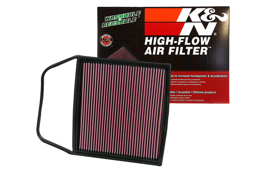 K&N Air Filter BMW N54 1M/135i/335i/535i/Z4 30i/Z4 35i Artikelnummer: KN 332367