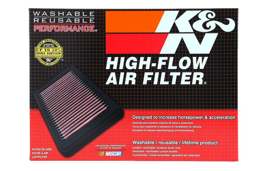K&N Air Filter BMW S55 M3/M4 2014-2016, N63S M5/M6 2011-2017 Artikelnummer: KN 332488
