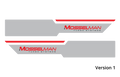 Mosselman Fender Decal Set Artikelnummer: 090210009