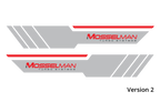 Mosselman Fender Decal Set Artikelnummer: 090210009