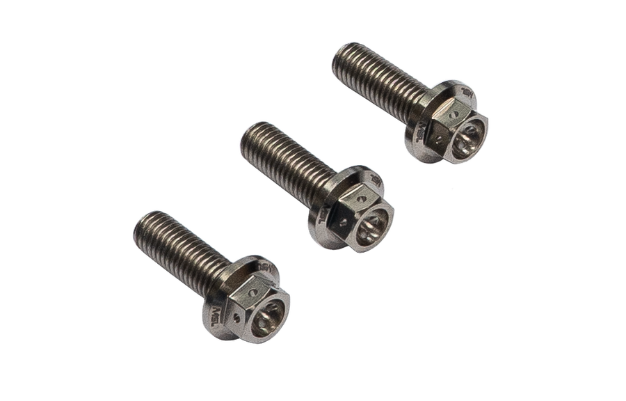 Mosselman Titanium GR5 Hex-Race Bolt Set, M8x25 Artikelnummer: 030210011