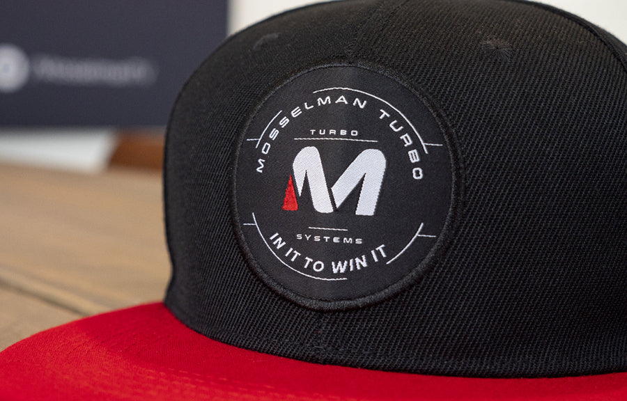 Mosselman Snapback Cap, Black/Red Sale Op voorraad Artikelnummer: 099220001