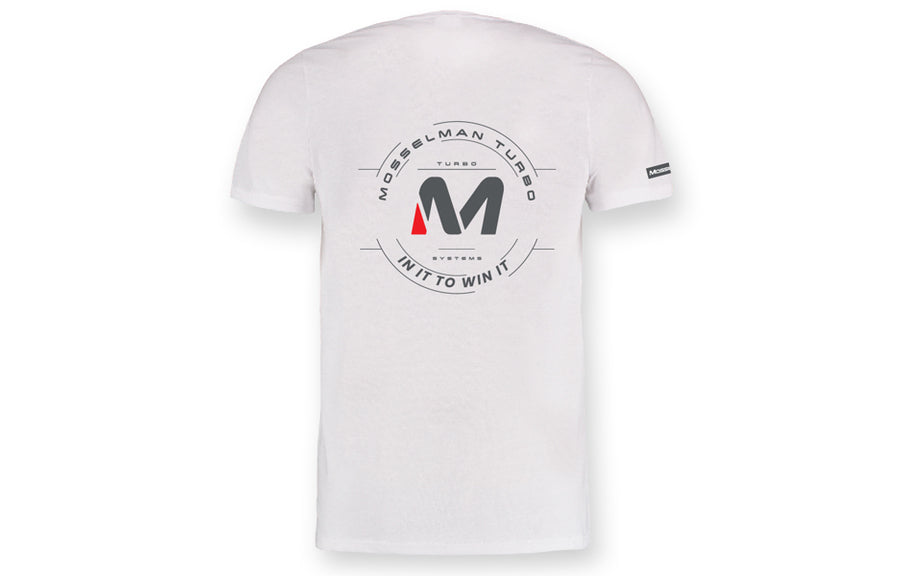 Mosselman T-Shirt Model 2, Men White M  Artikelnummer: 099220011