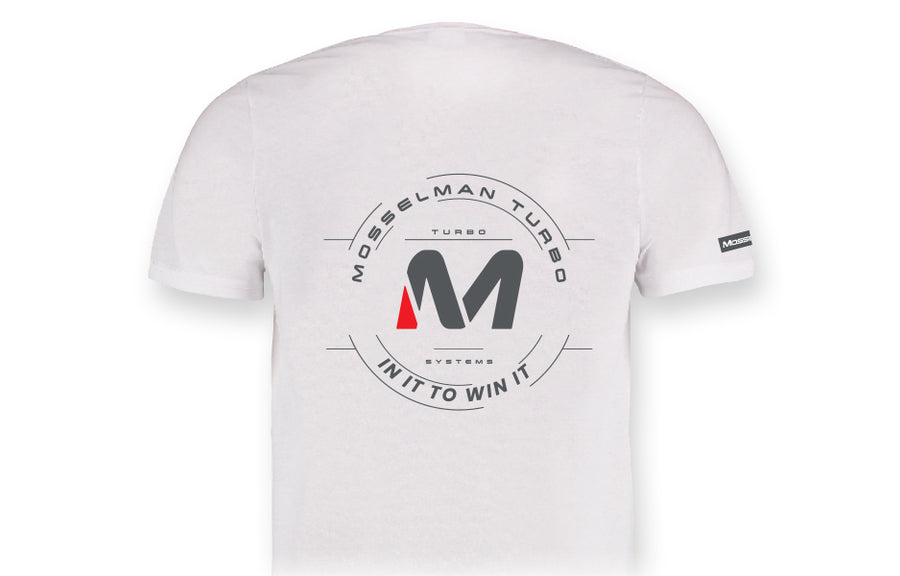 Mosselman T-Shirt Model 2, Men White M  Artikelnummer: 099220011