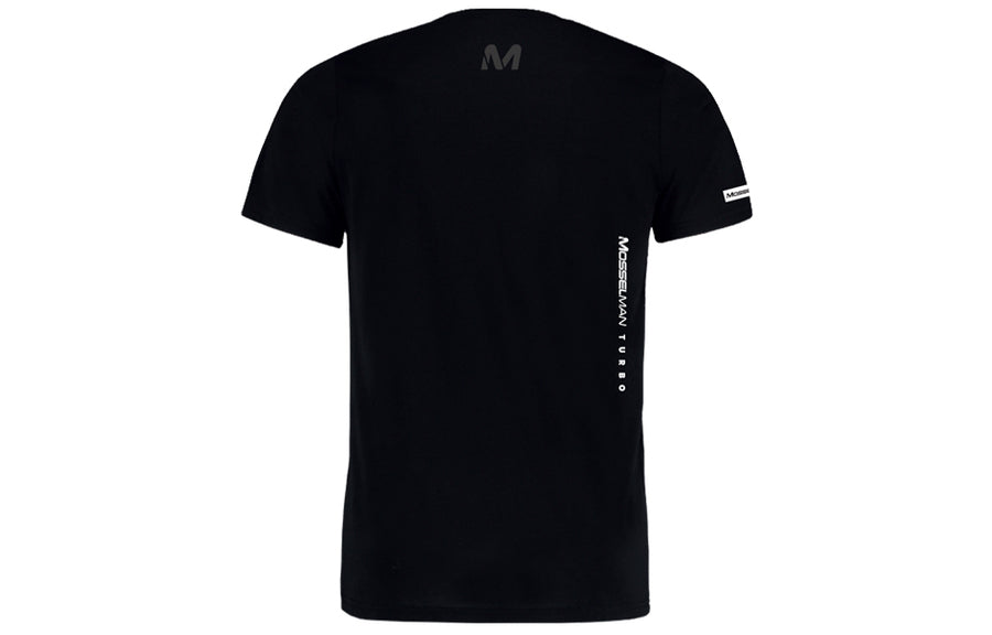 Mosselman T-Shirt Model 8, Men Black M  Artikelnummer: 099220032