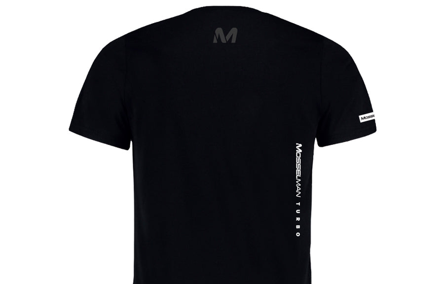 Mosselman T-Shirt Model 8, Men Black M  Artikelnummer: 099220032