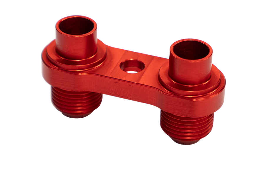 Mosselman Single Oil Cooler Kit, Red, BMW 3-Series E9x Artikelnummer: 030210070