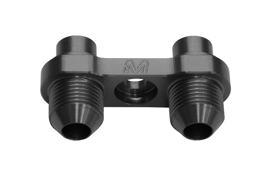 Mosselman Oil Line Adapter Kit AN8, Grey