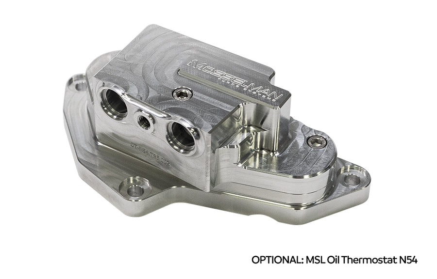 Mosselman Single Oil Cooler Kit, Red, BMW 1-Series E8x Artikelnummer: 030210065