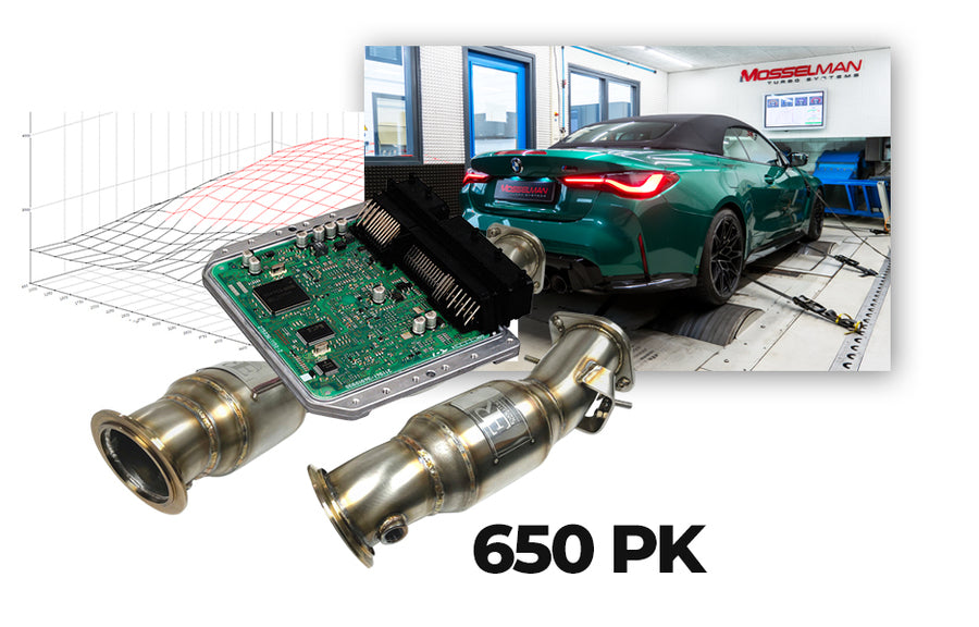 BMW S58 M2, M3, M4 G-serie OPF 650HP PACKAGE Artikelnummer: 020230018