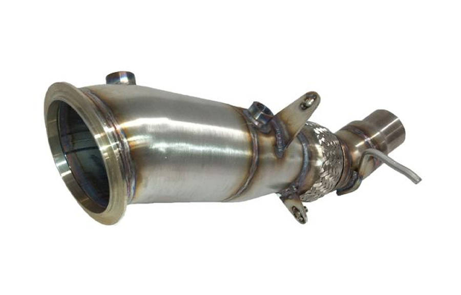 Evolution Racewerks Catless Downpipe, BMW 20/28i N20 Artikelnummer: BM-EXH008