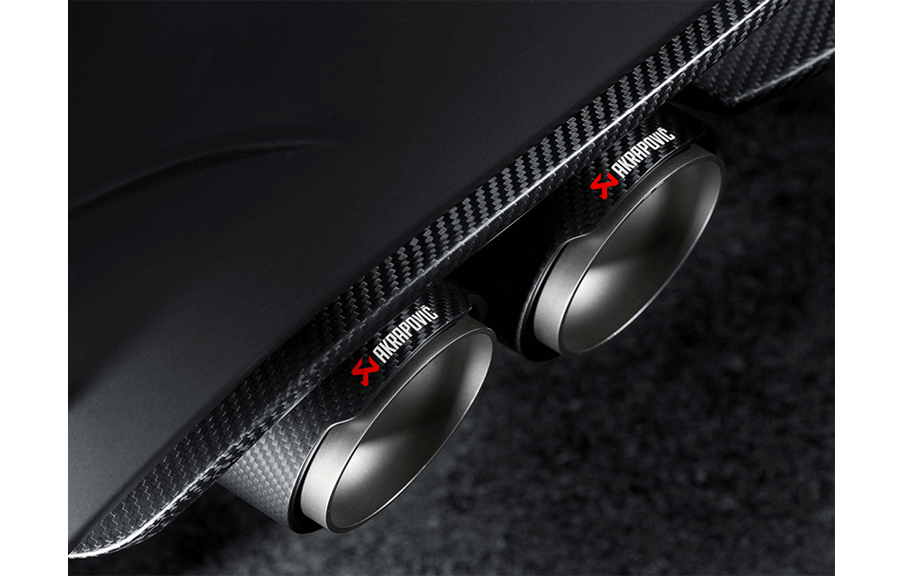 Akrapovic Tail Pipe Set Carbon, BMW M3 M4, F8x S55 Artikelnummer: TP-CT/26