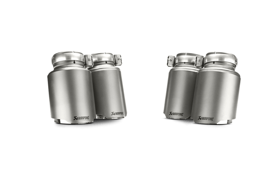 Akrapovic Tail Pipe Set Titanium, BMW M3 M4, F8x S55 Artikelnummer: TP-T/S/8