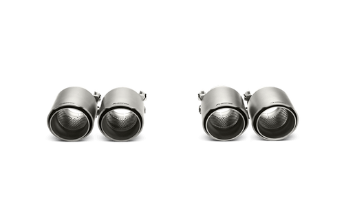 Akrapovic Tail Pipe Set Titanium, BMW M3 M4, F8x S55 Artikelnummer: TP-T/S/8