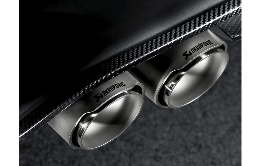 Akrapovic Tail Pipe Set Titanium, BMW M3 M4, F8x S55 Artikelnummer: TP-T/S/8