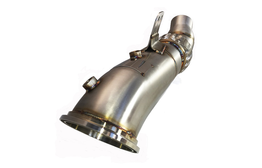 Evolution Racewerks Catless Downpipe, BMW 40i Fxx-Gxx B58 Artikelnummer: BM-EXH018