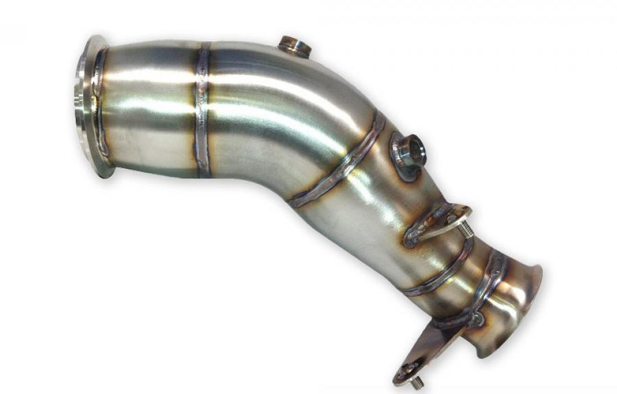 Evolution Racewerks Catted Downpipe, BMW F1X 35i/40i N55 Artikelnummer: BM-EXH009CAT